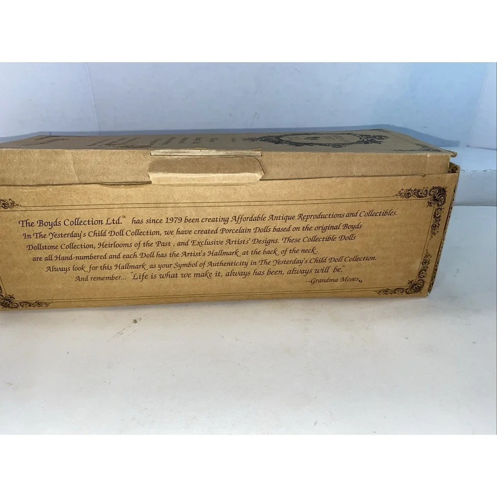BOYDS YESTERDAY'S CHILD COLLECTION EMILEE & OTIS FOREVER‎ #4808, NIB, COA & TAGS